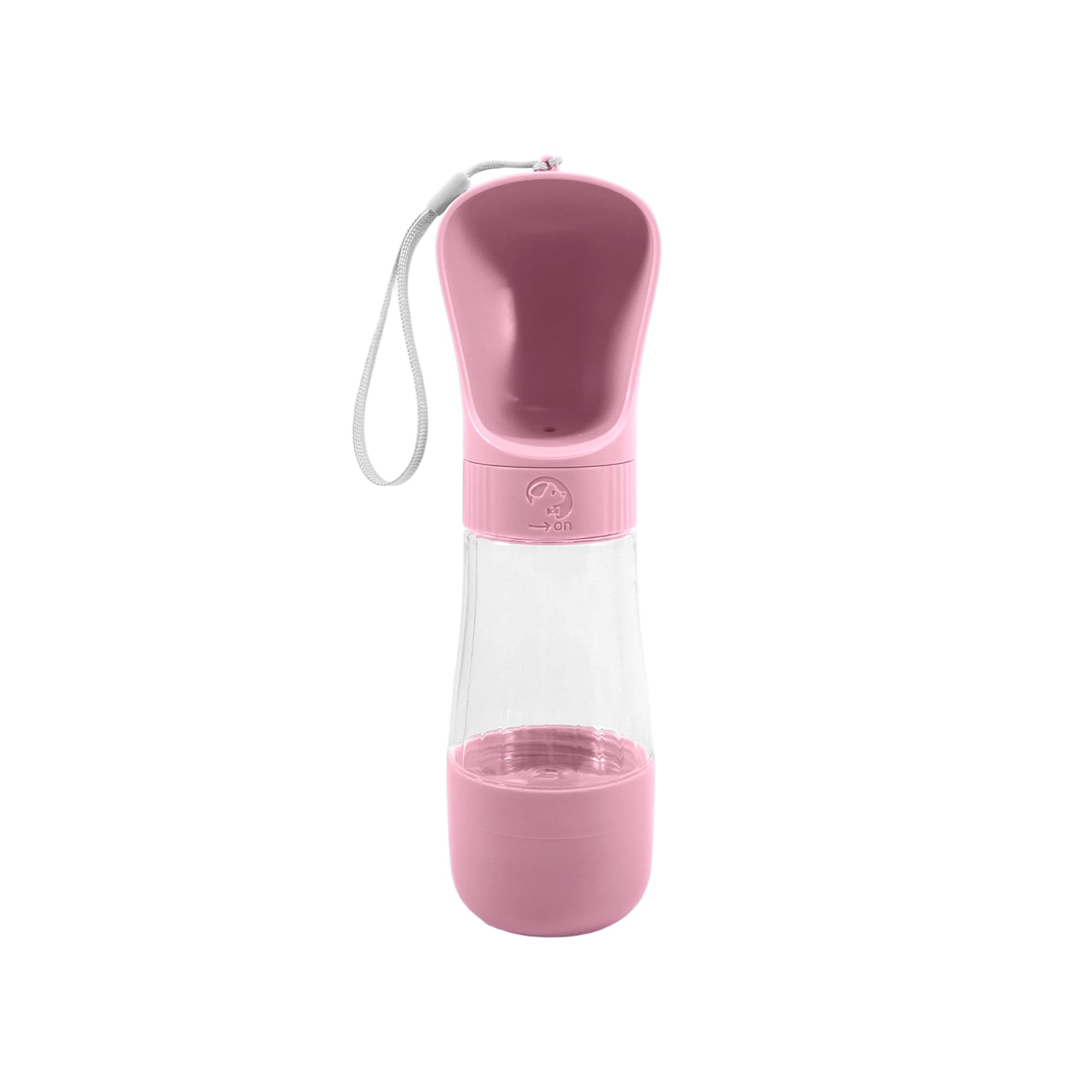 Pet Water Bottle with Food Container