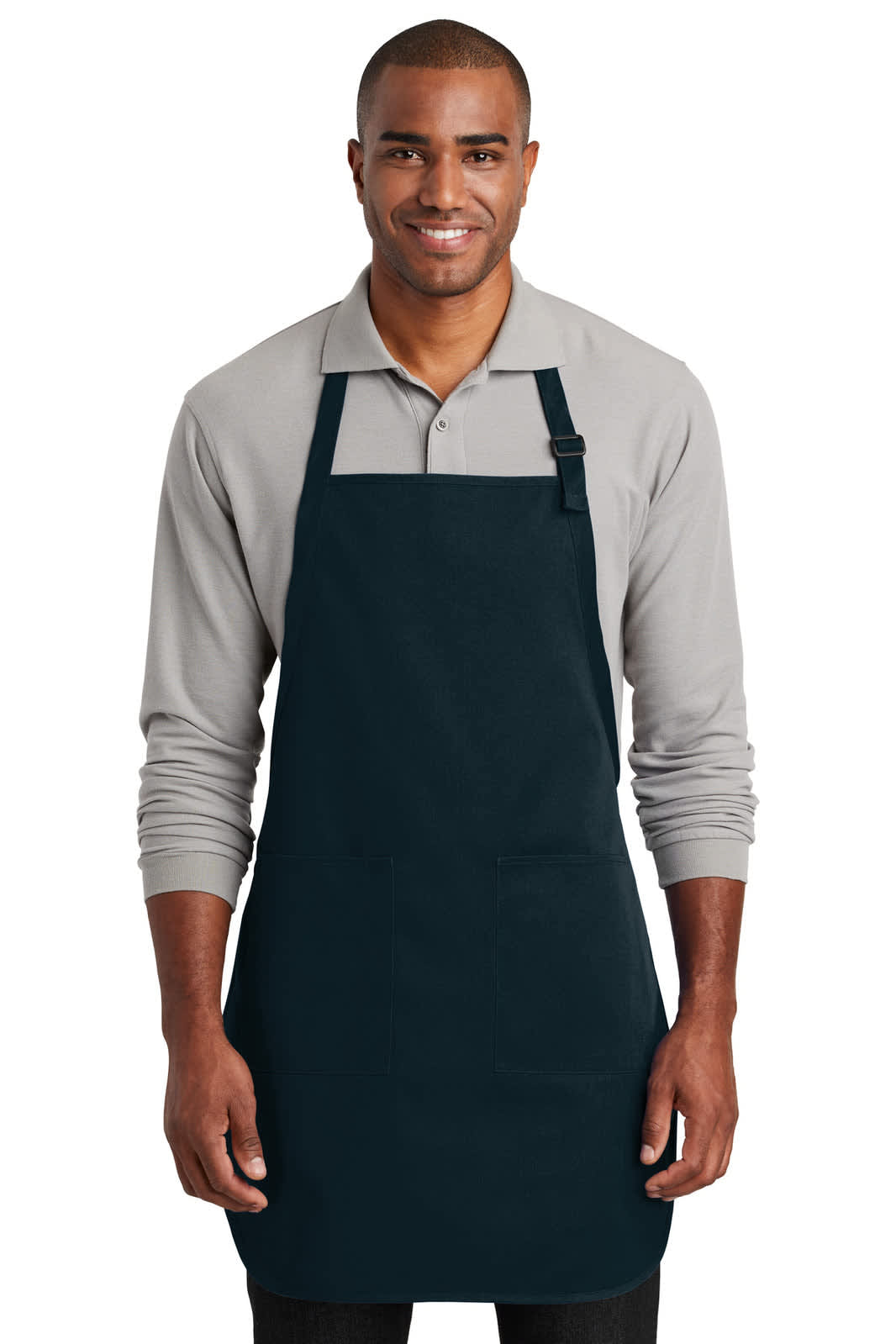 Port Authority  Full-Length Two-Pocket Bib Apron
