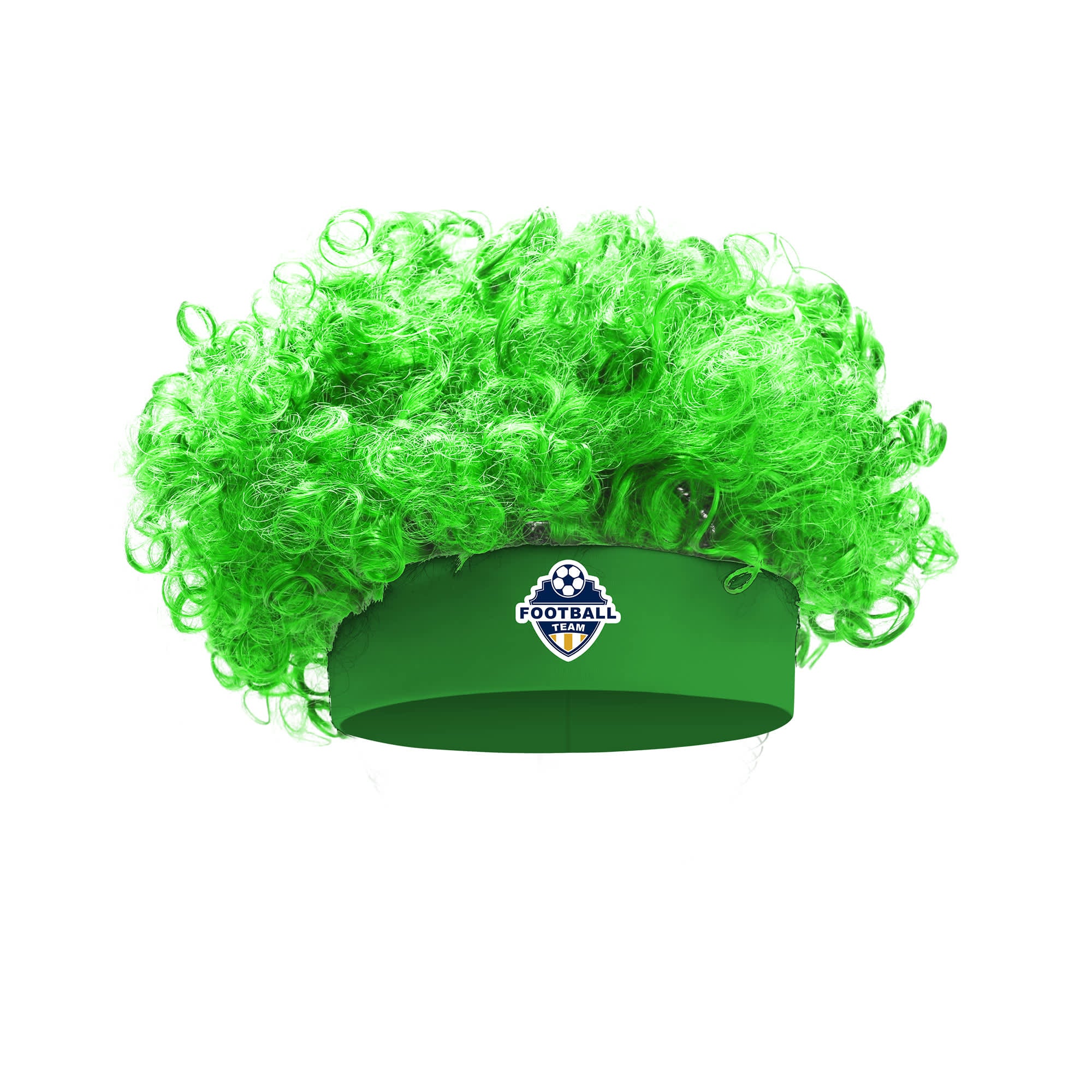 Solid Afro Headband Wig