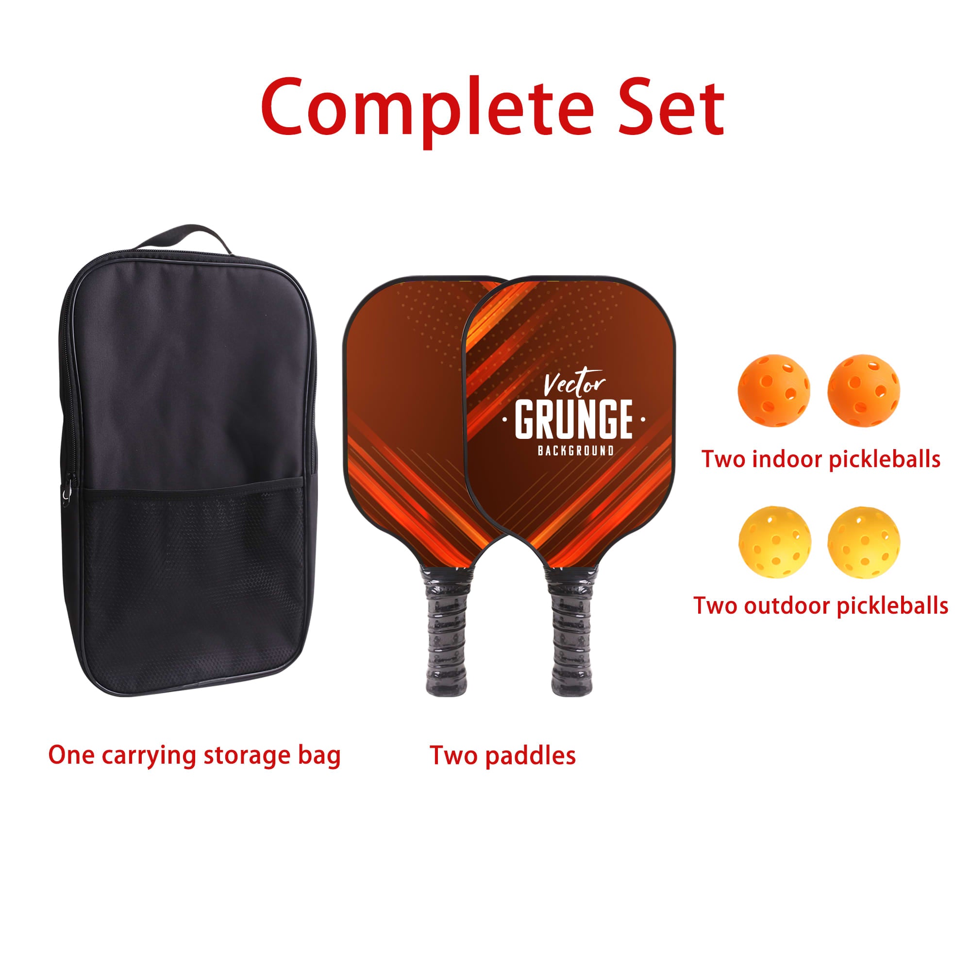 Fiberglass Pickleball Set