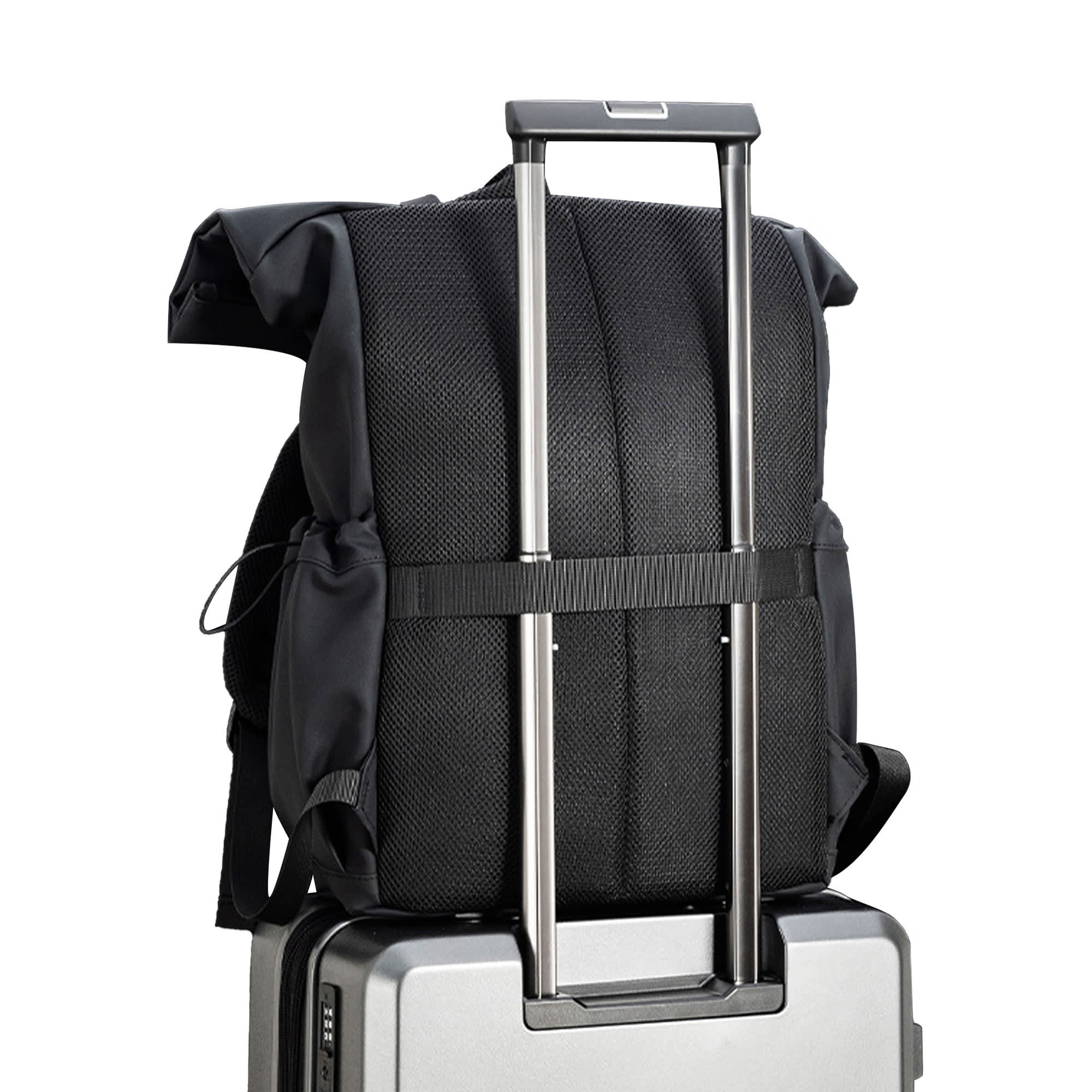 Polyurethane Roll Top Backpack