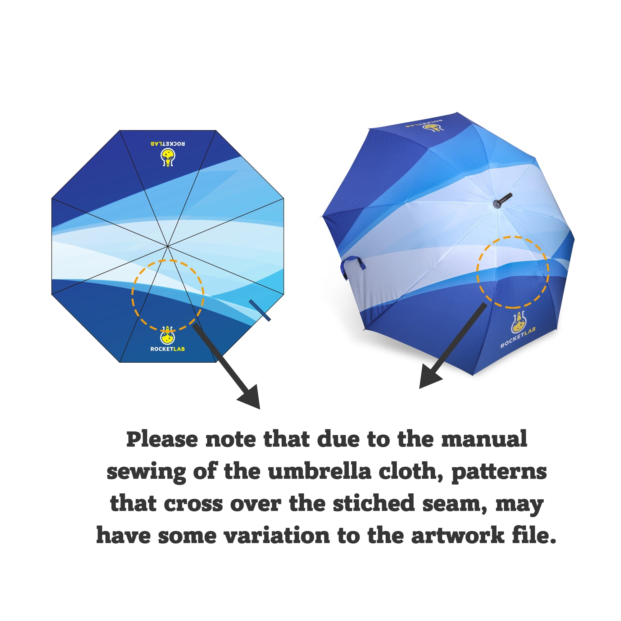 RPET Umbrella with Straight Handle