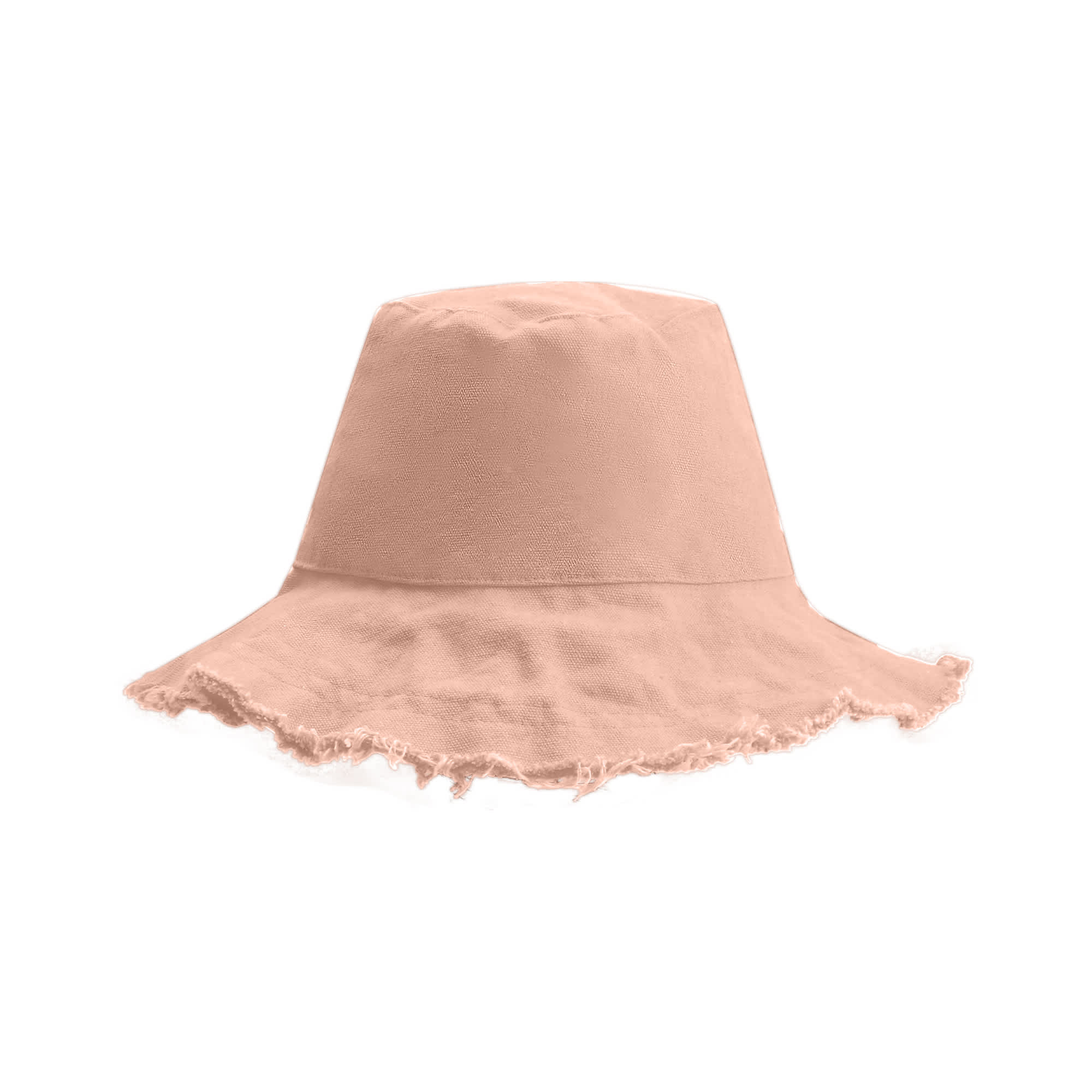 Raw Edge Bucket Hat
