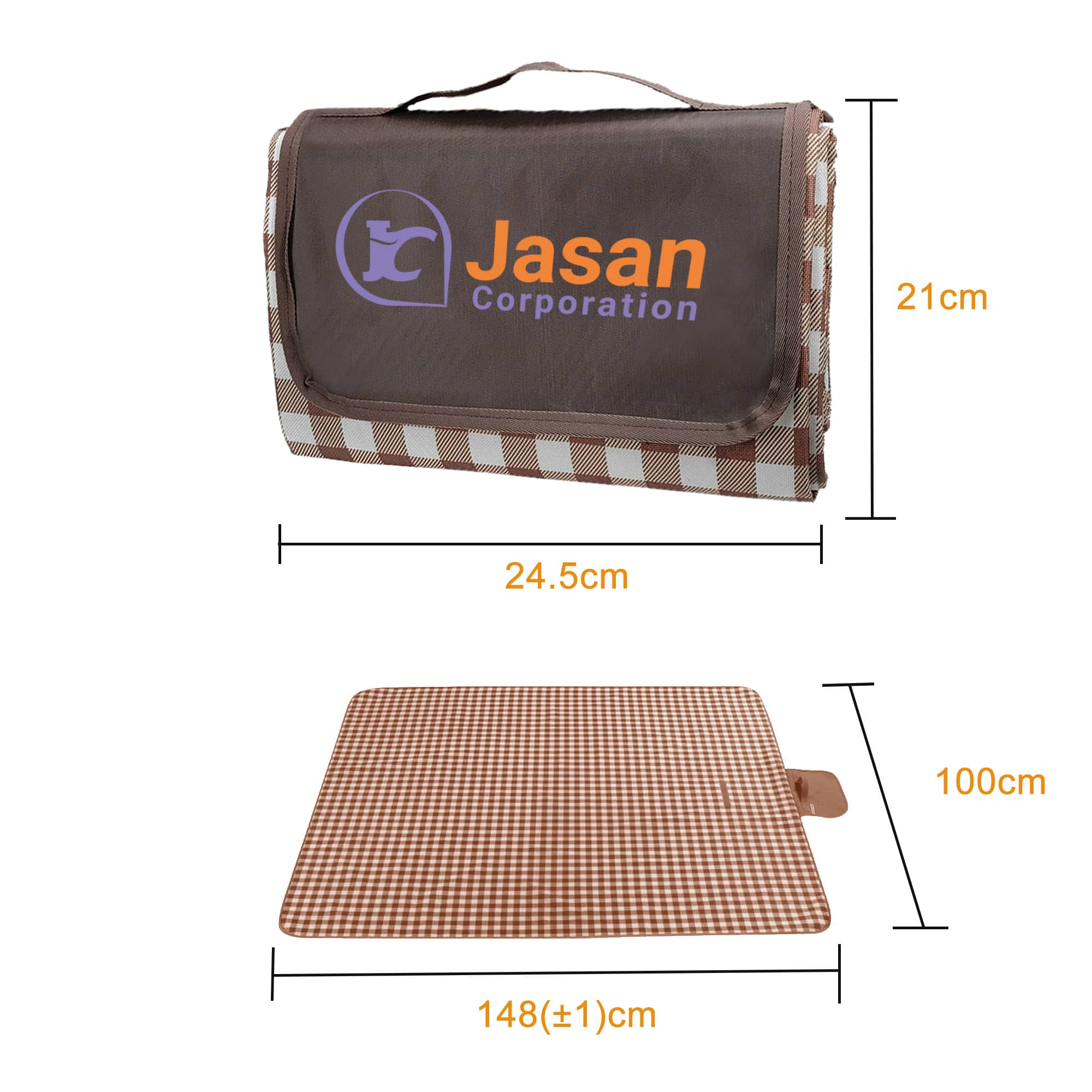Medium Picnic Blanket with Digital Print