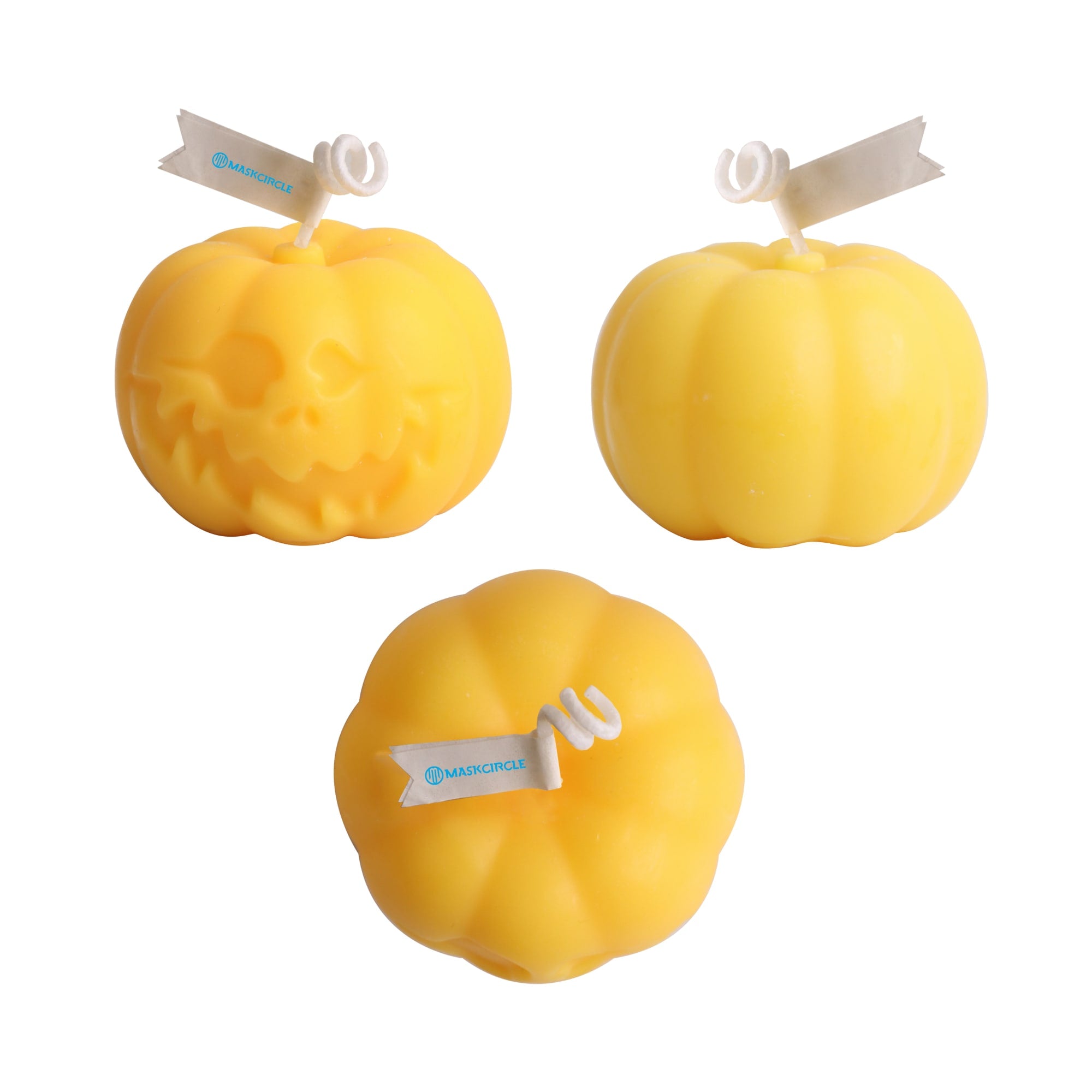 Pumpkin Shape Candles