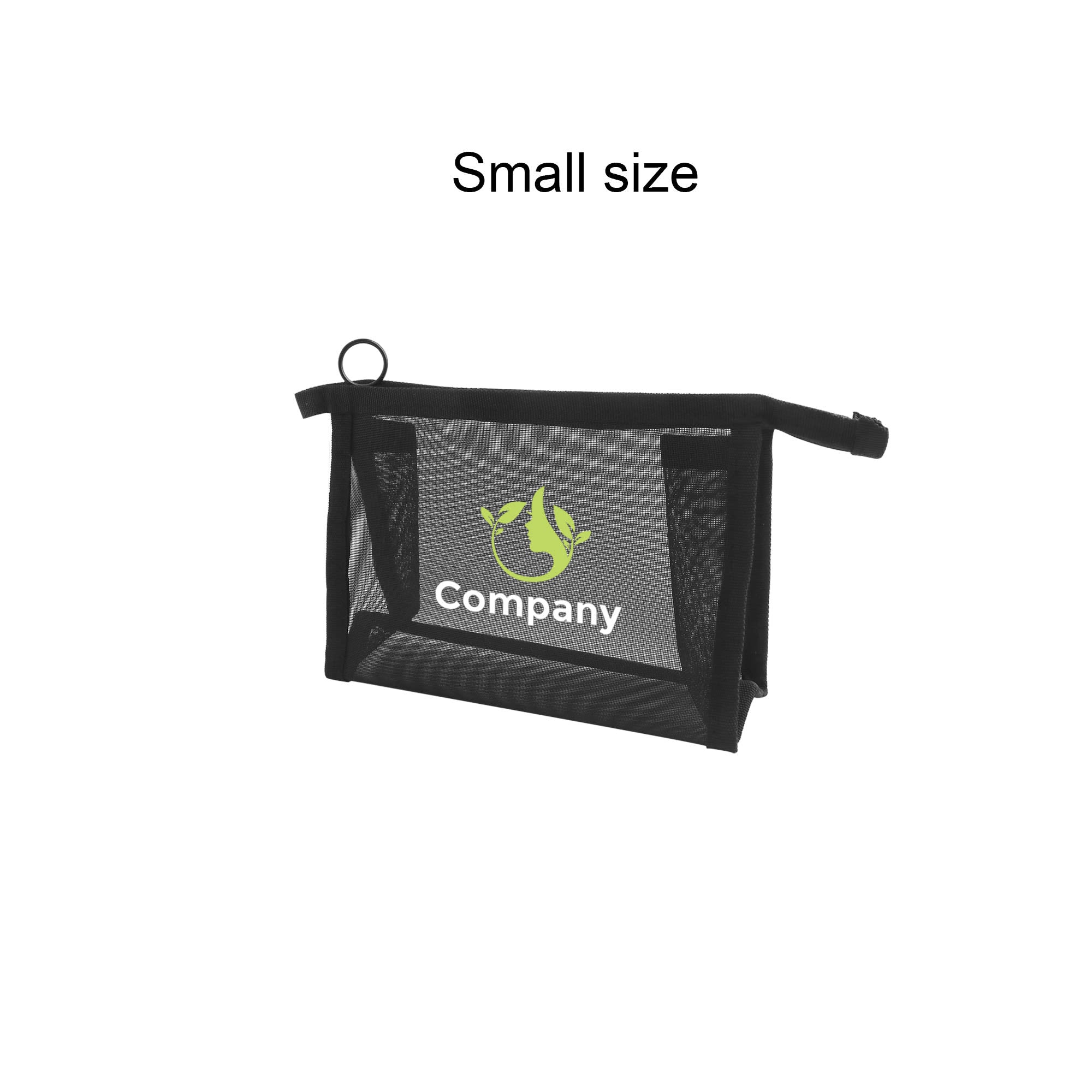 Nylon Mesh Triangular Cosmetic Bag