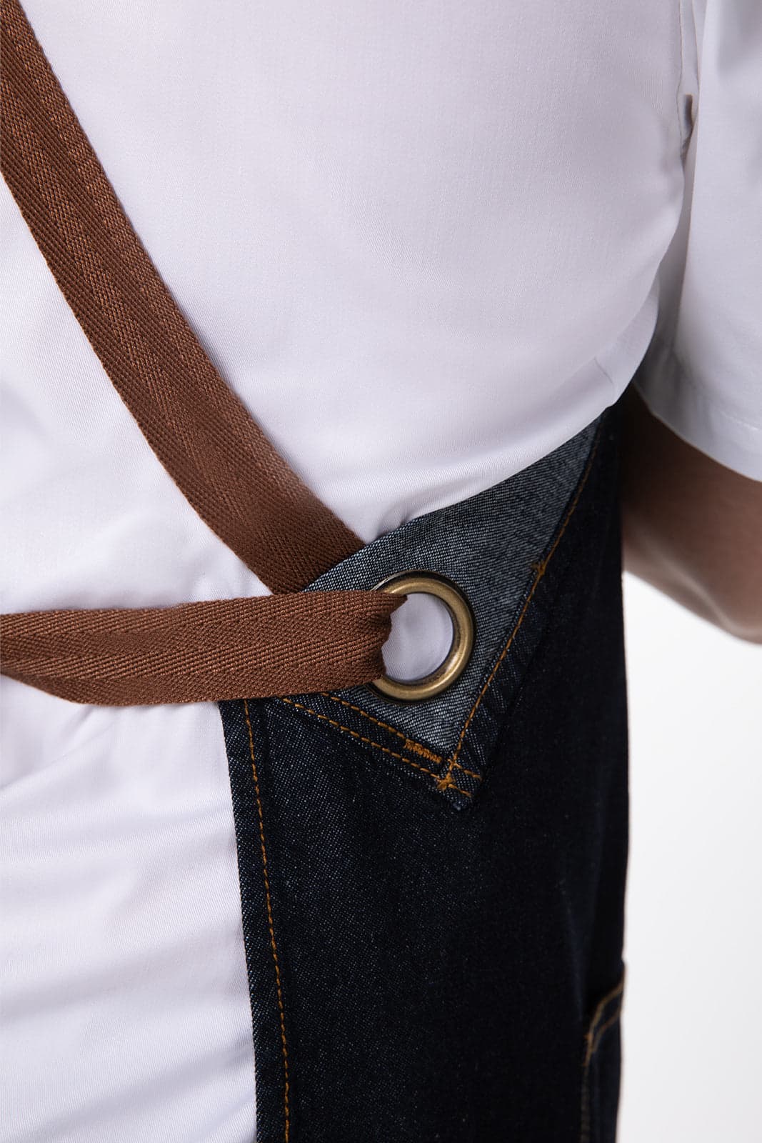 Memphis Denim Cross Back Apron