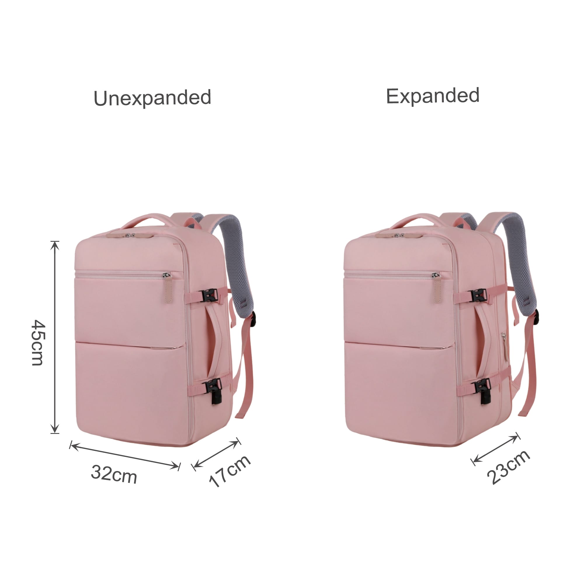 Expandable Travel Backpack