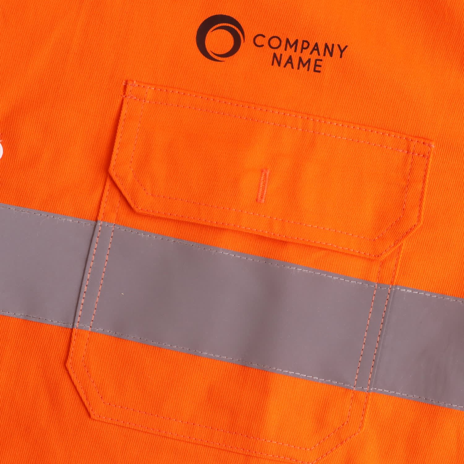 Unisex Cotton Hi-Vis Reflective L/S Shirt