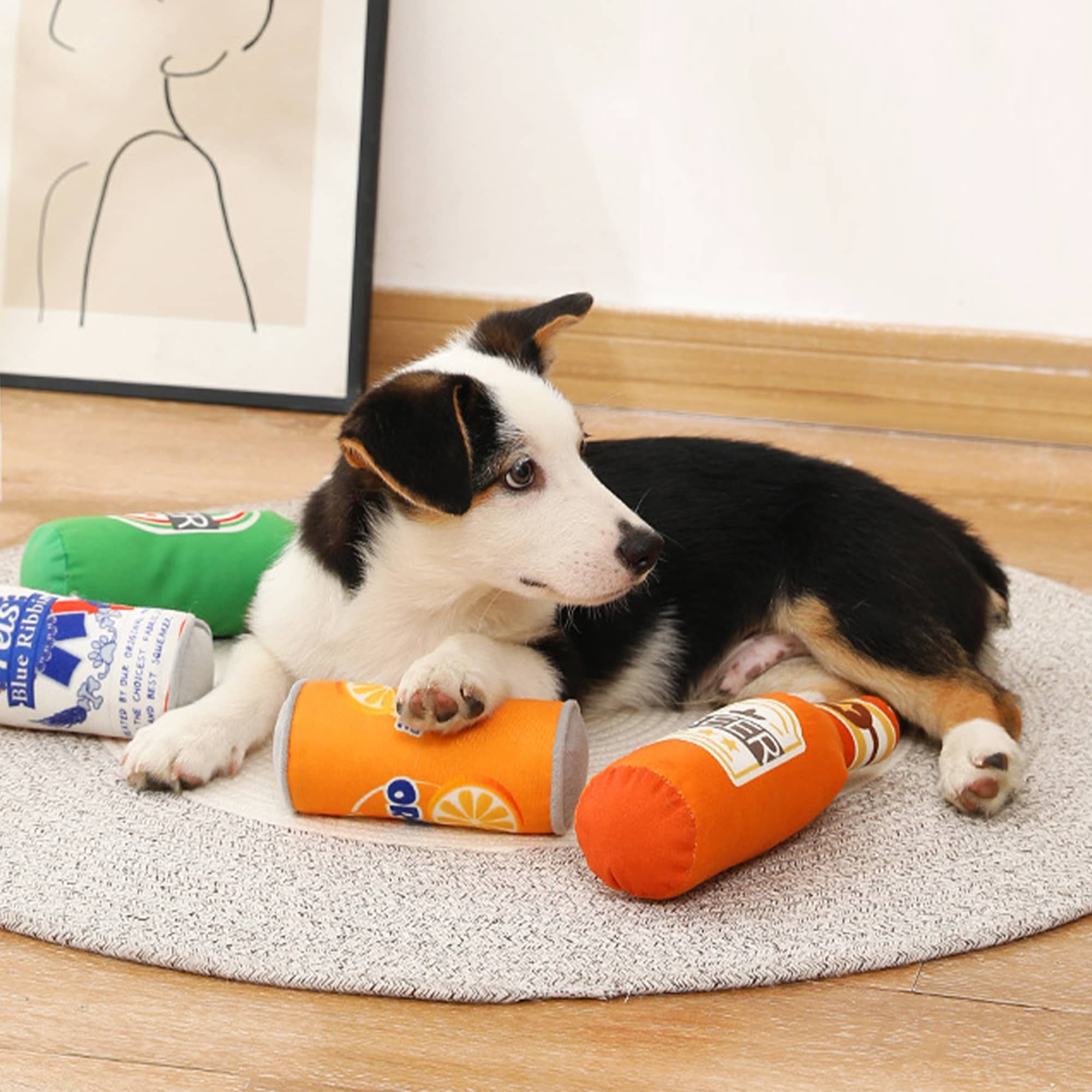 Custom Squeaky Can Shape Pet Toys