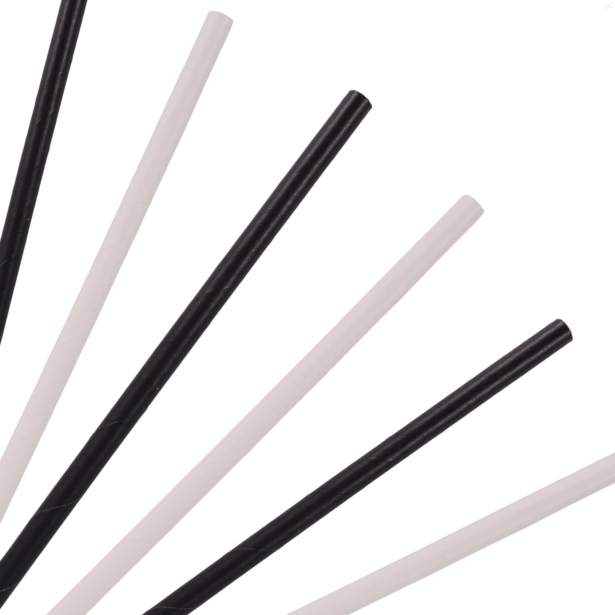 Custom Disposable 4-ply Straight Drinking Paper Straw
