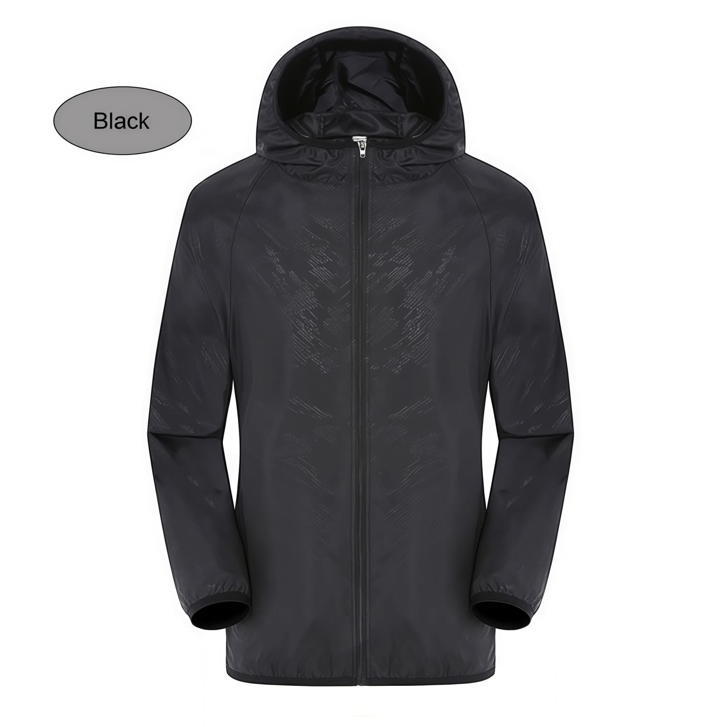 Unisex Adult 100% Polyester Jacket with Sun Protection and Hood