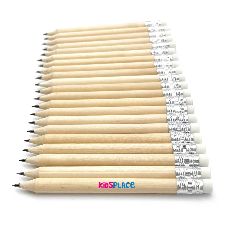 Short Pencil - with Eraser