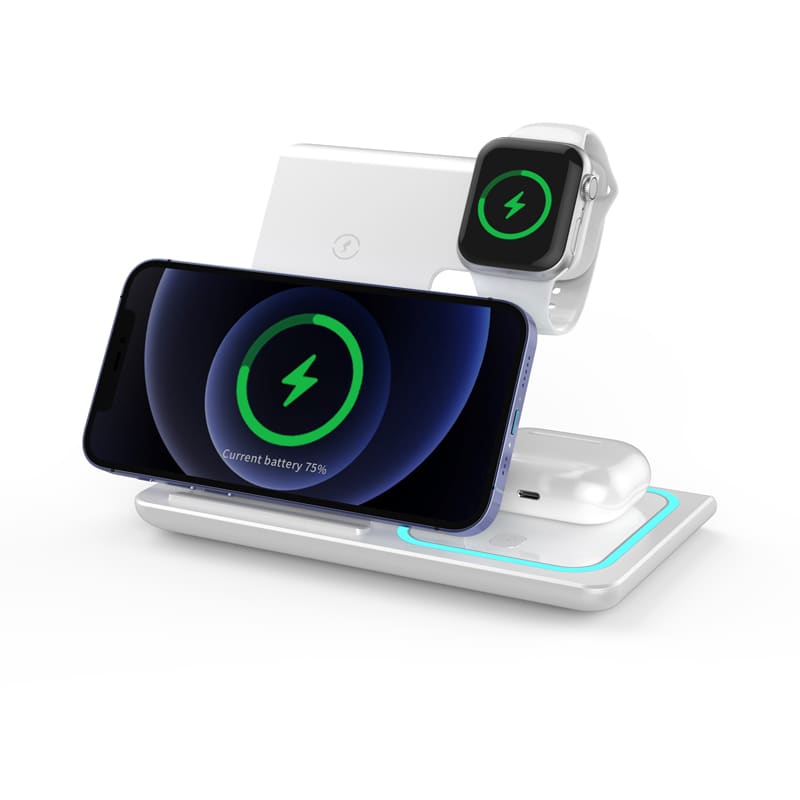 Camden 15W 3n1 Fast Wireless Charger (with adapter)