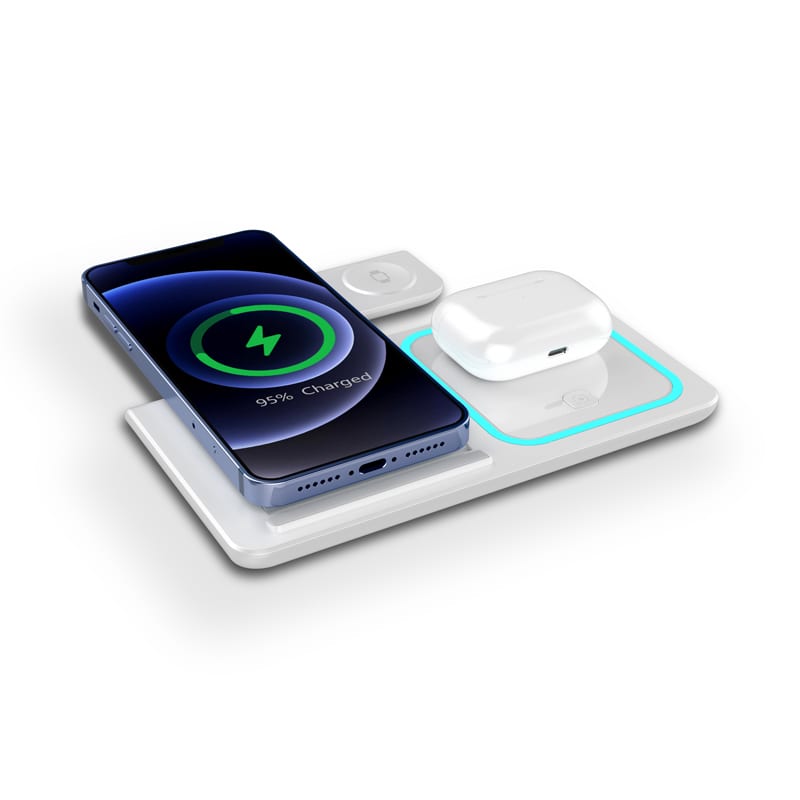 Camden 15W 3n1 Fast Wireless Charger (with adapter)
