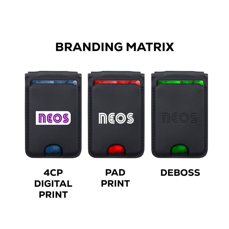 Monroe 15W Magnetic Card Wallet & Wireless Charging Stand