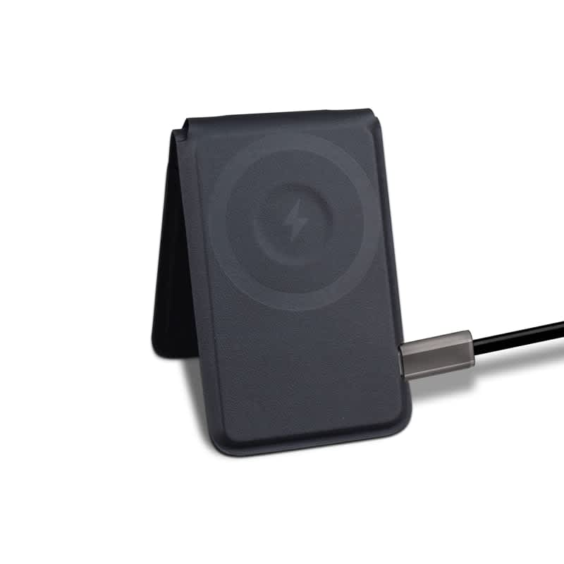 Monroe 15W Magnetic Card Wallet & Wireless Charging Stand