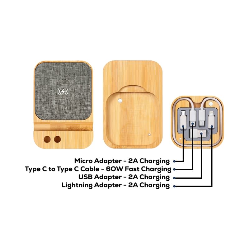 Apollo Eco 15W Wireless Charger Cable Kit