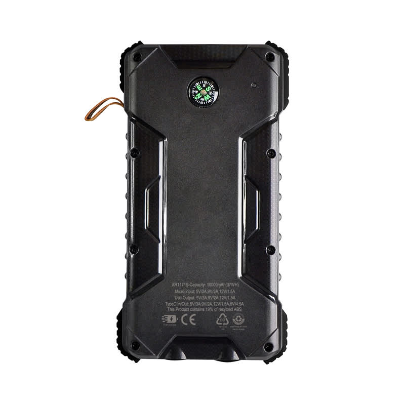 Outback Pro Solar Power Bank - 10,000 mAh (Stock)