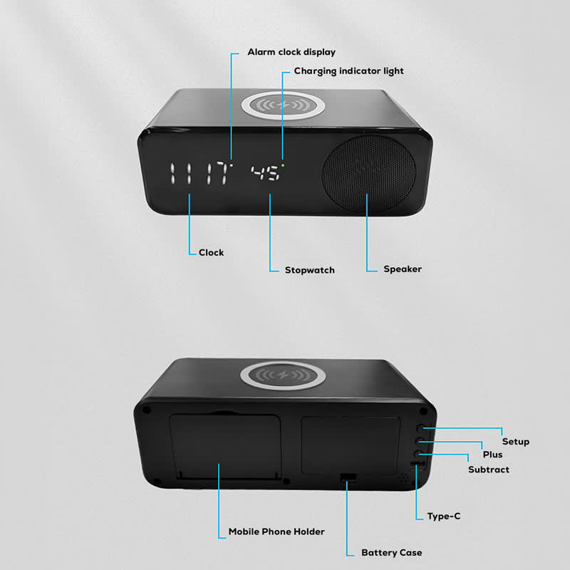 Mane 15W Wireless Charging Speaker