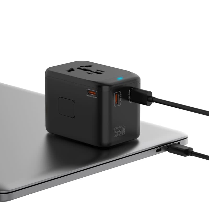Madern 65W GaN PD and QC Travel Adaptor (A3C)