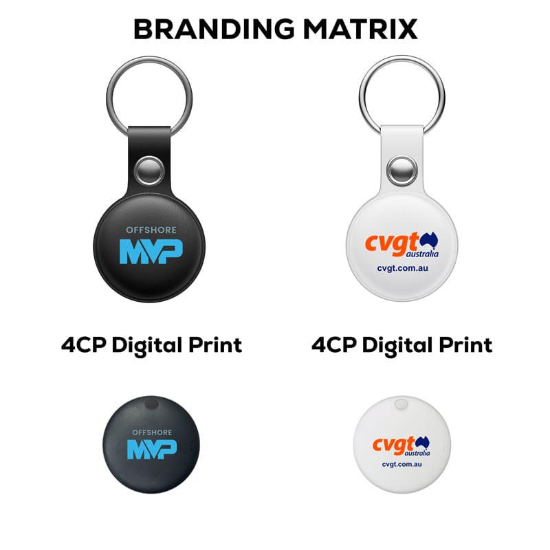 MiTag Duo Global Tracking Tag with PU Case (stock)