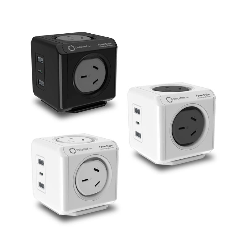 Power Cube Extended Trio USB (2A,1C)