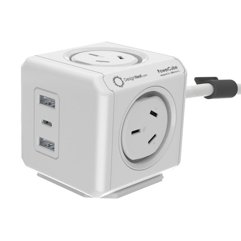 Power Cube Extended Trio USB (2A,1C)