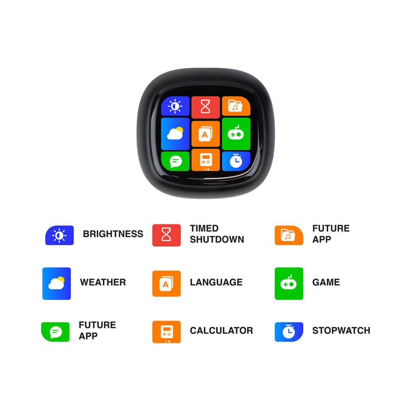 Norton TWS Earbuds & Smart LCD Touch Screen
