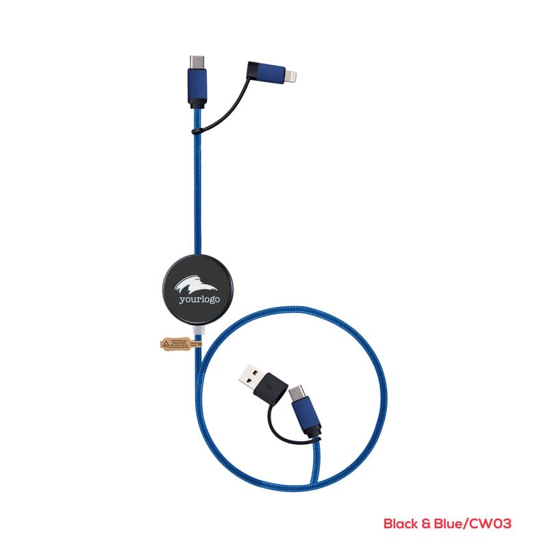 Pavia 60W Fast Charge and Data Sync LED Cable