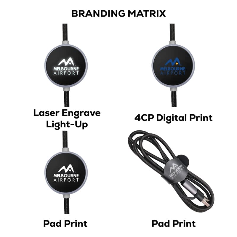 Lucca Switch Light 60W Fast Charging Data Cable
