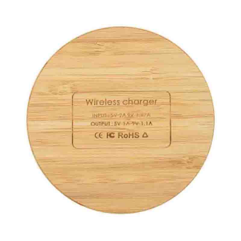 Hamilton Wireless Bamboo Fast Charger