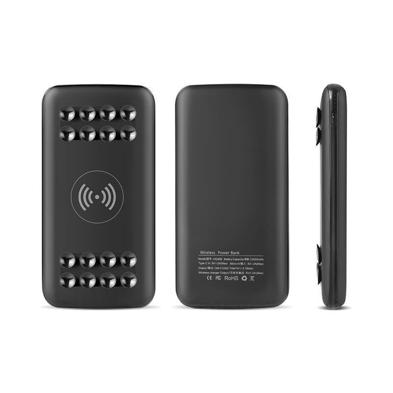 Harwick Light-up Wireless Power Bank - 8000 mAh