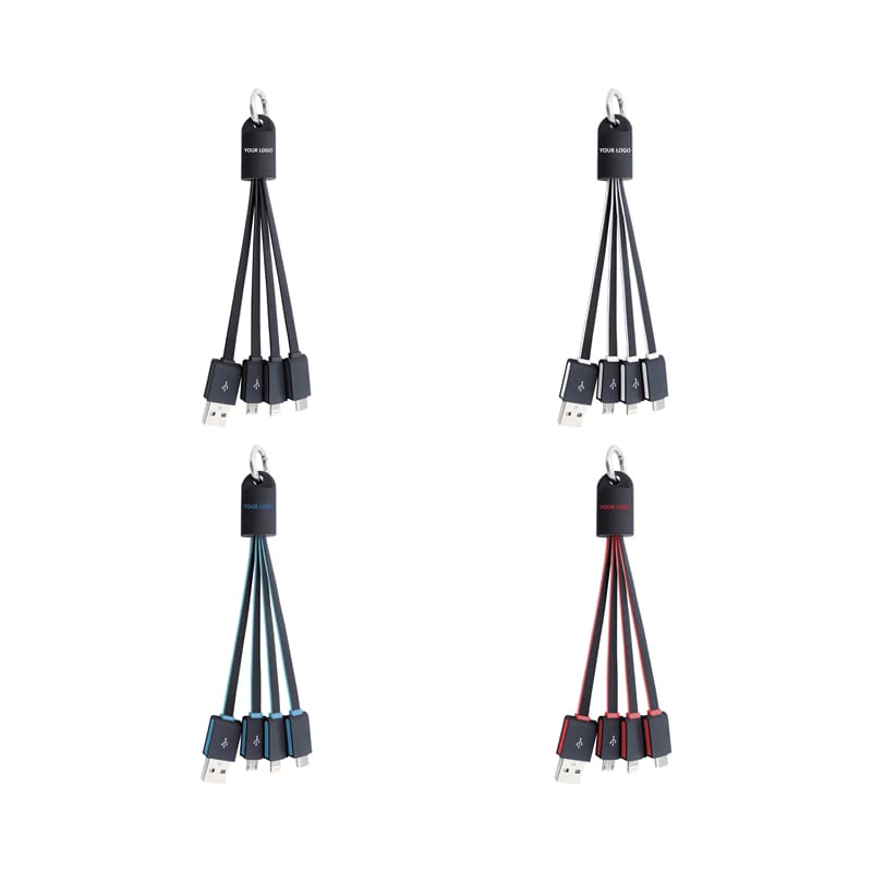 Parma Multi Charge Flat Charge Cable