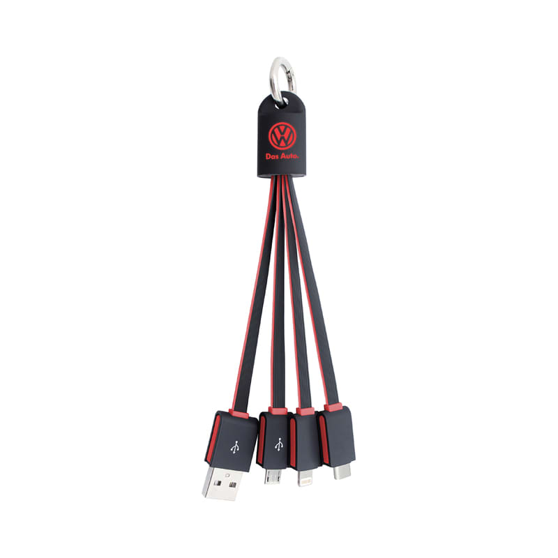Parma Multi Charge Flat Charge Cable