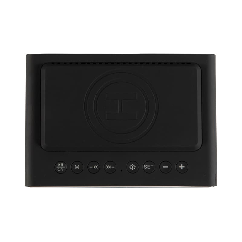 Dover Alarm Clock Wireless Charger Speaker