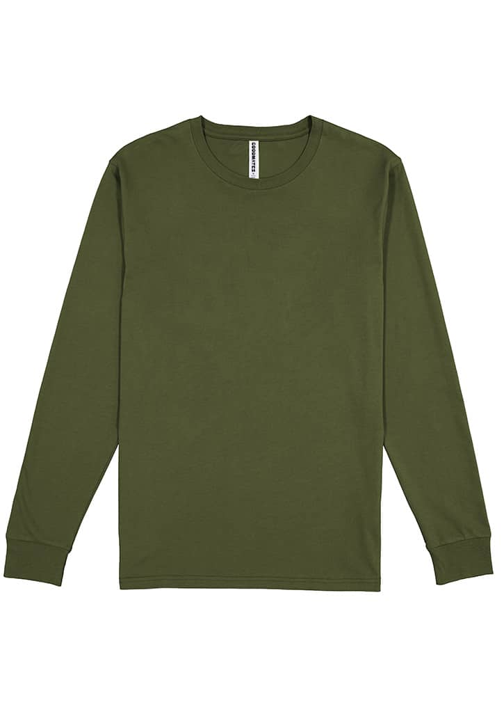 Mens Basis Long Sleeve Tee