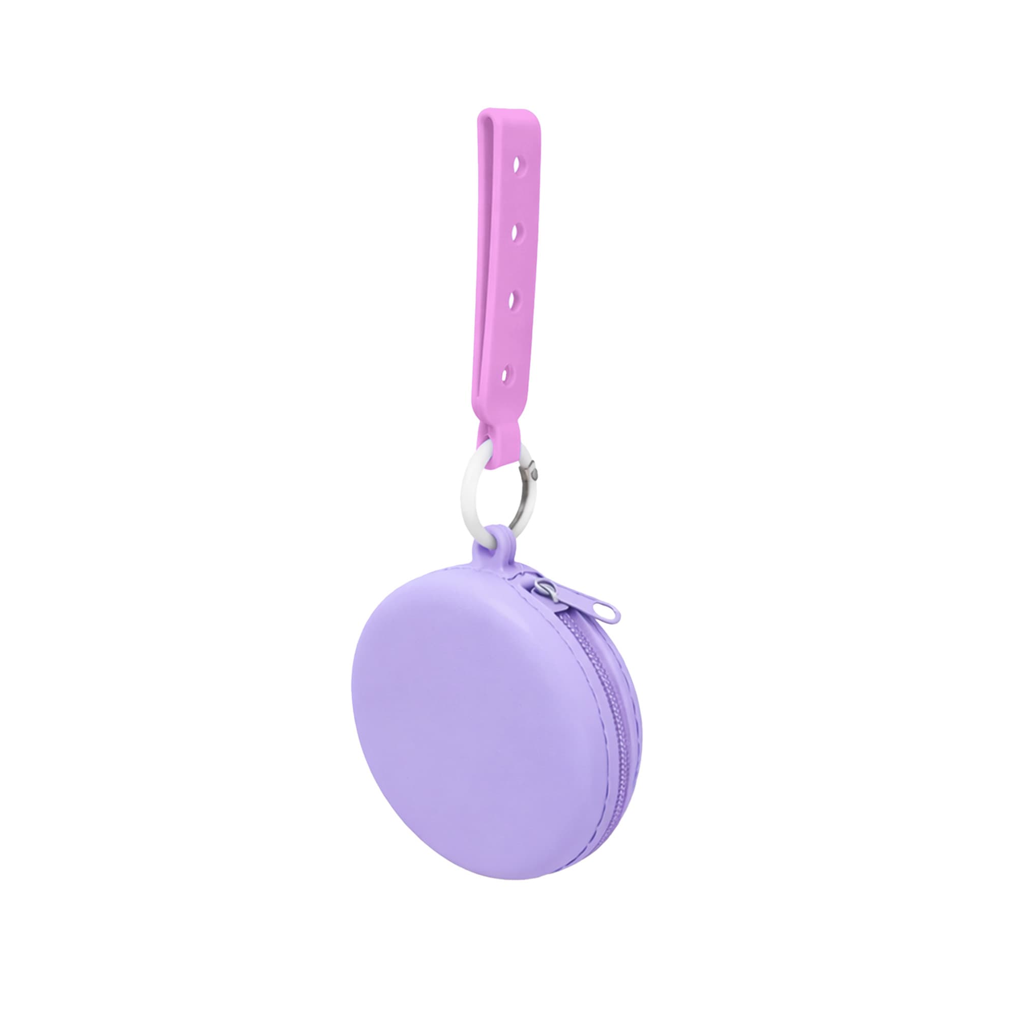Silicone Pouch with Holes Strap