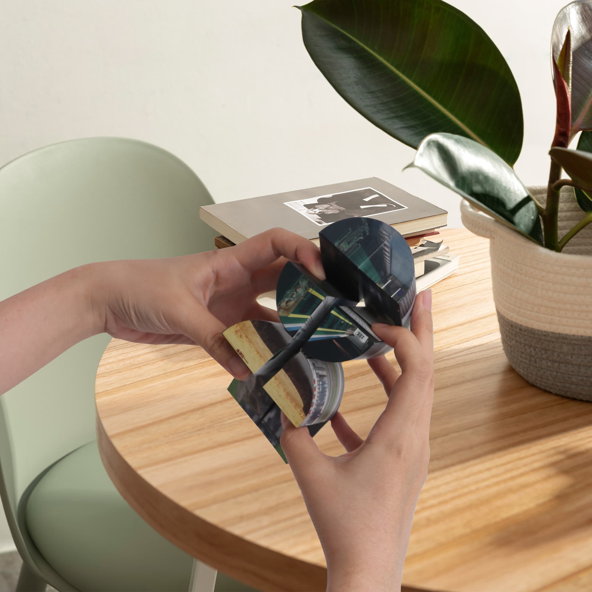 3D Flips Cylinder Magic Cube