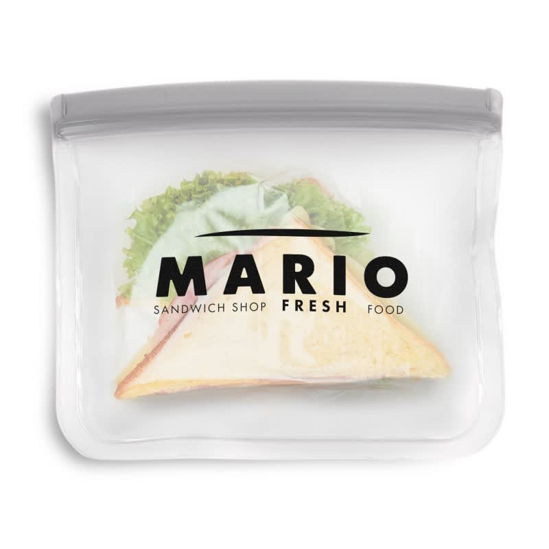 PEVA Reusable Food Storage Bag (215mm x 180mm)