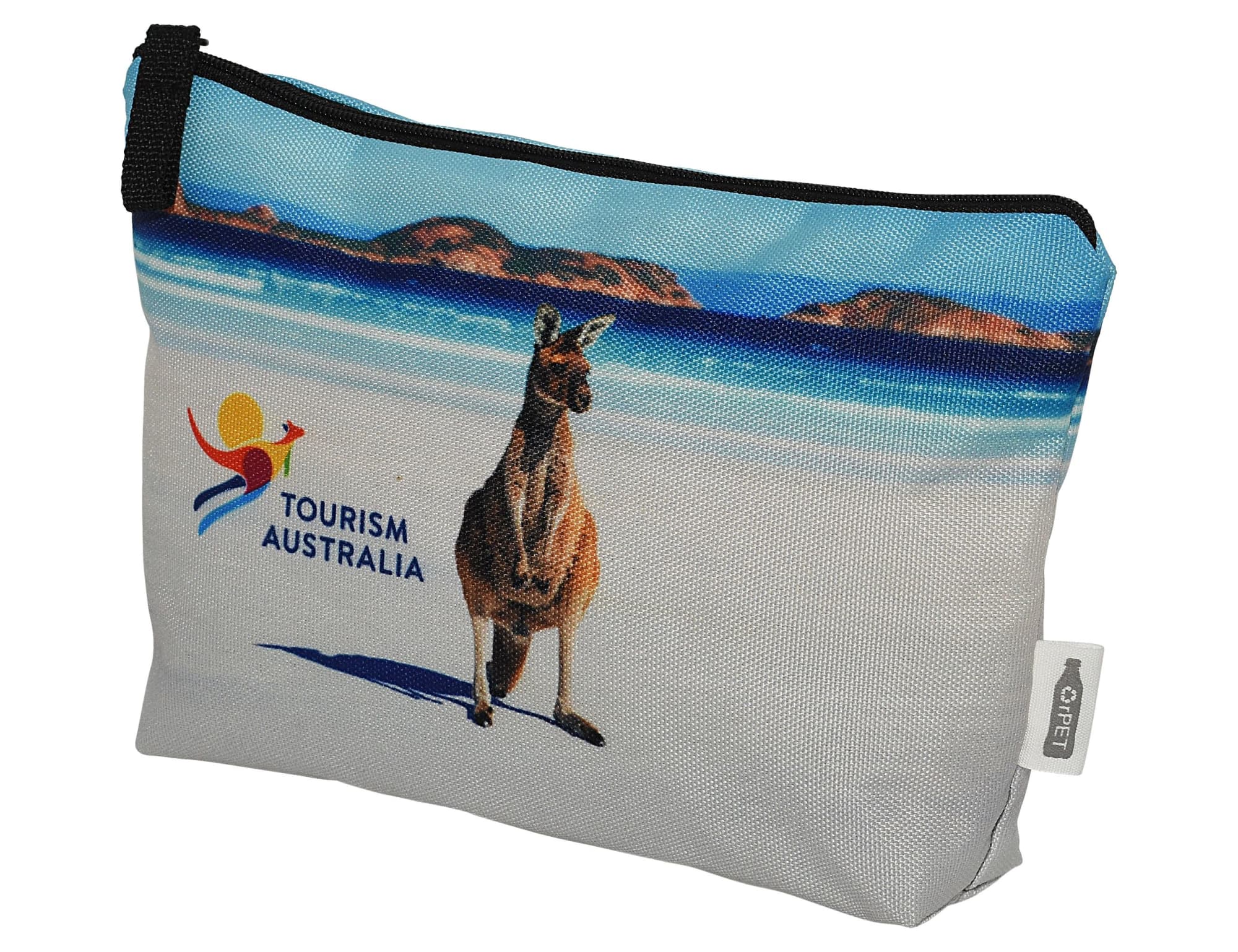 Spectra rPET Toiletry/Makeup Bag 14.5cm x 22.5cm x 5cm