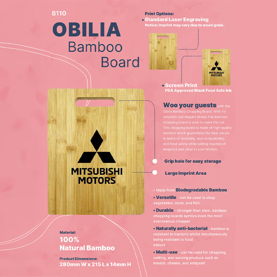 Obilia Bamboo Chopping Board