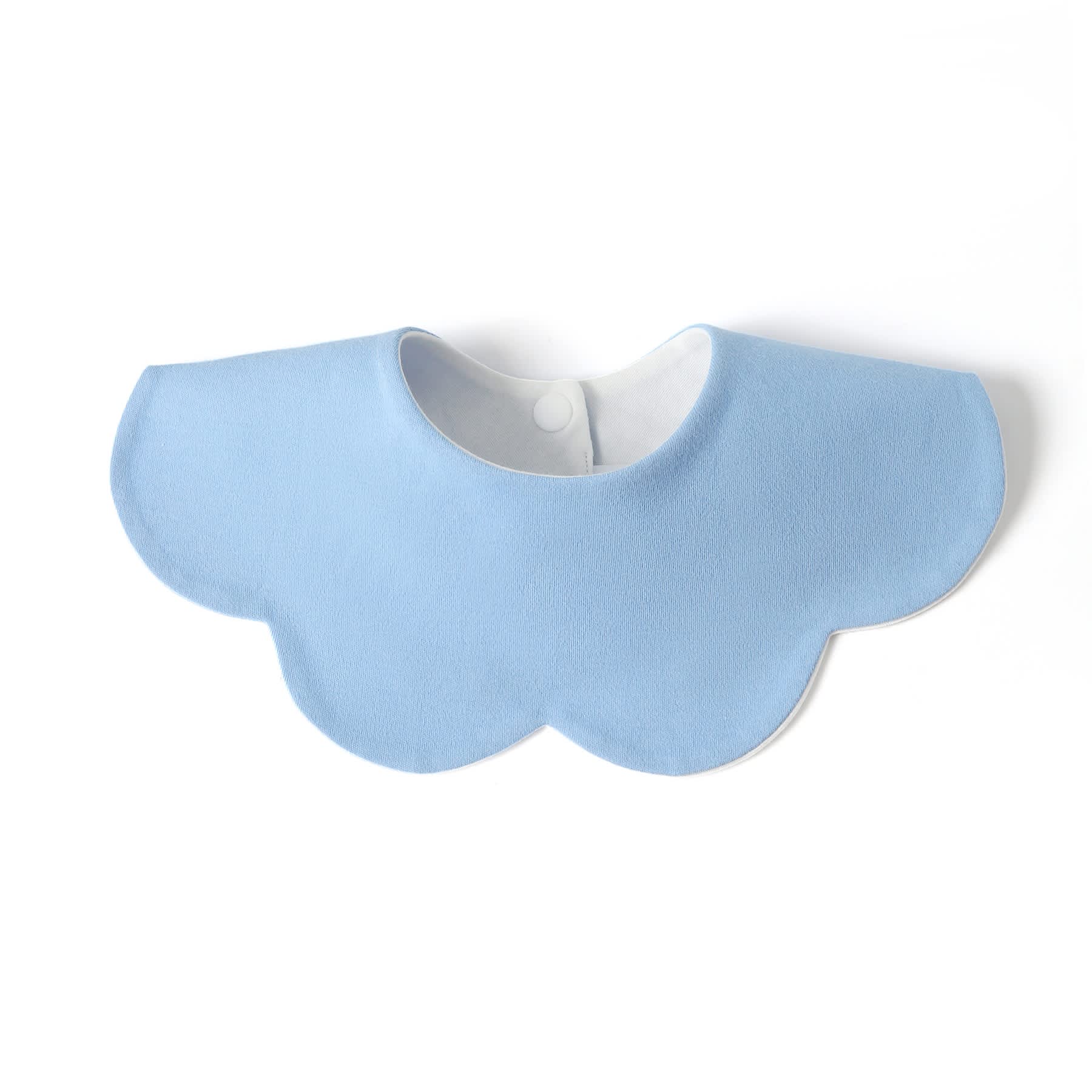 100% organic cotton interlock baby star bib 200gsm