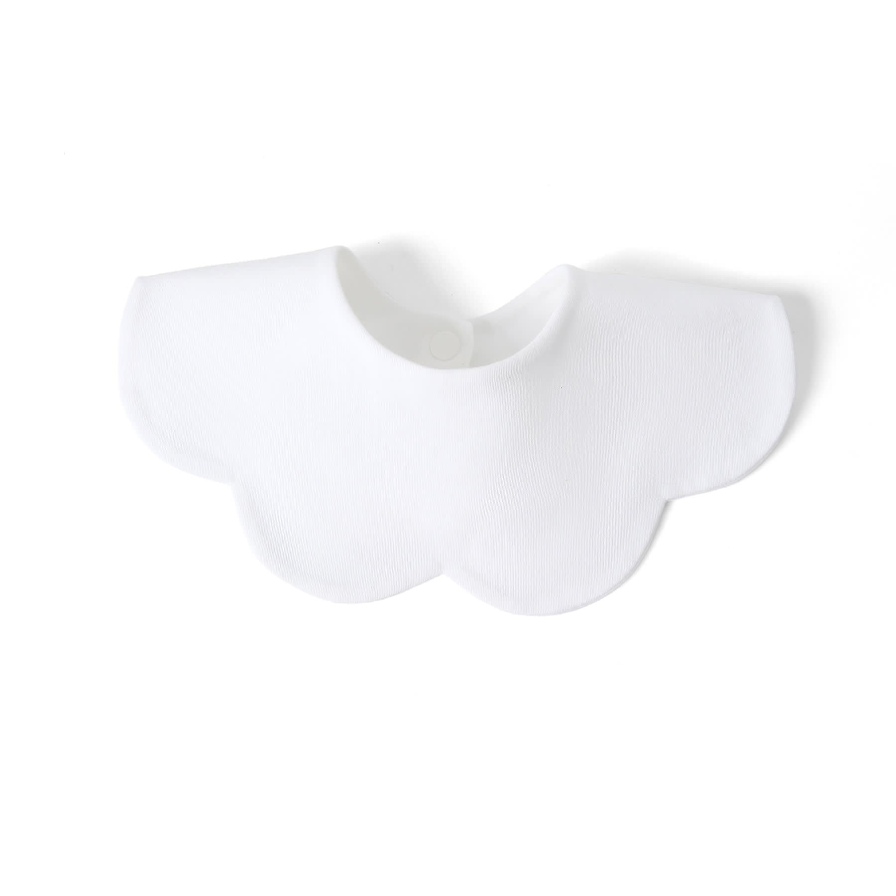 100% organic cotton interlock baby star bib 200gsm