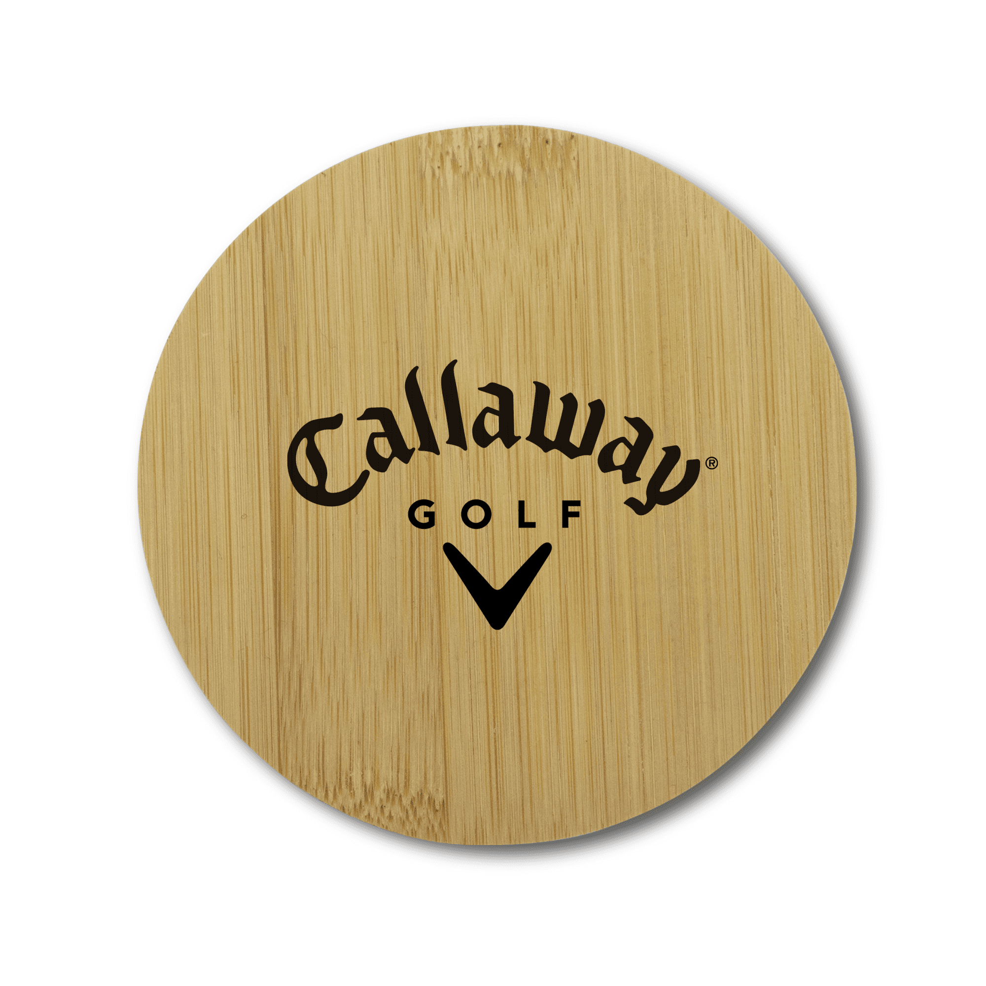 Round Bamboo Coaster
