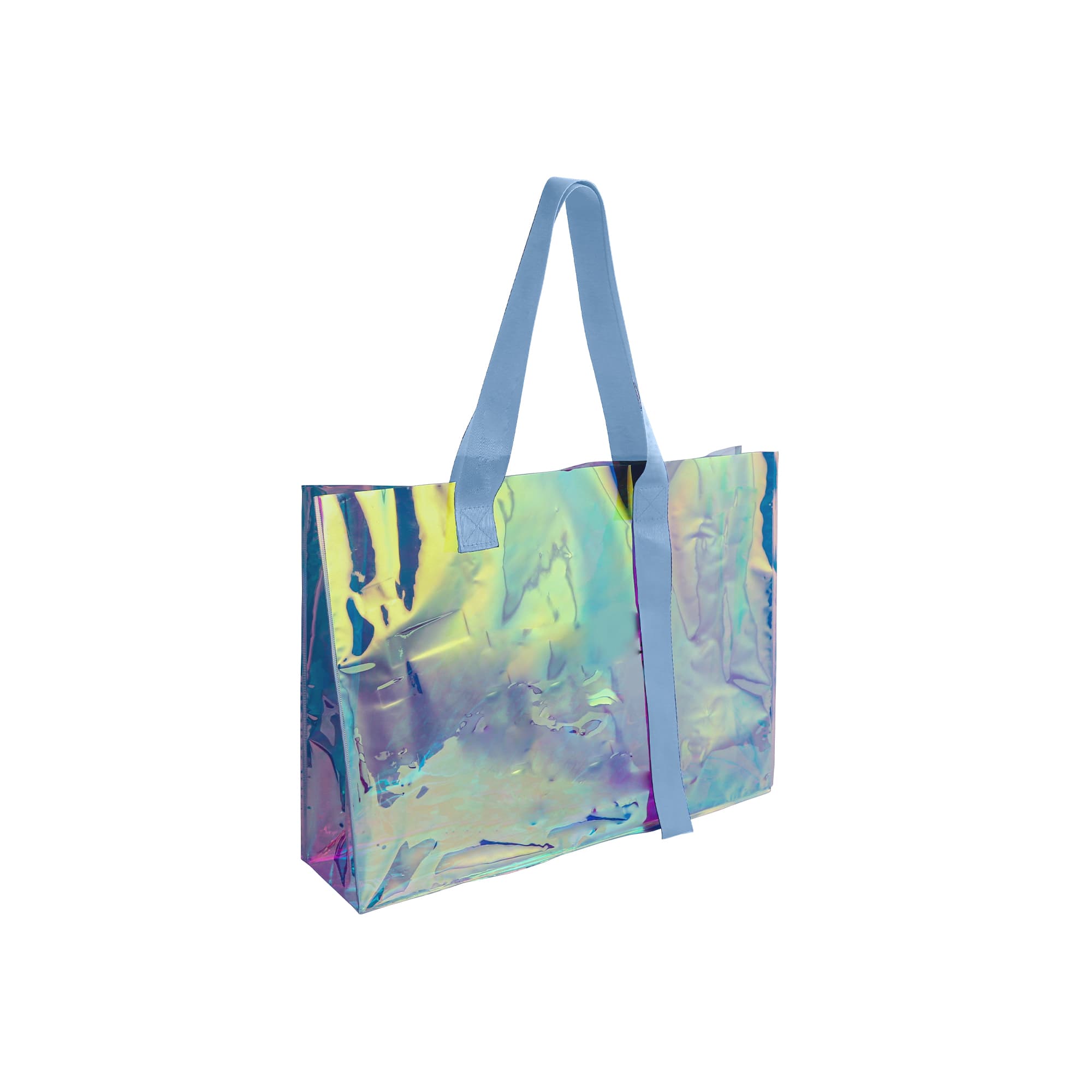 Colorful Transparent PVC Tote Bag