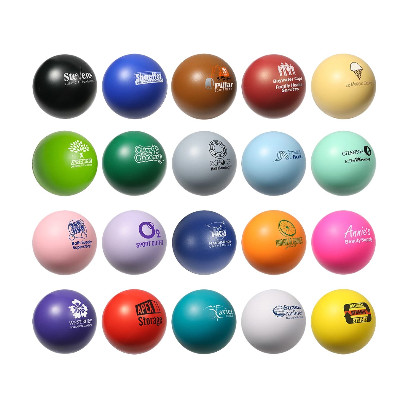 80mm Baseball Shape Stress Reliever