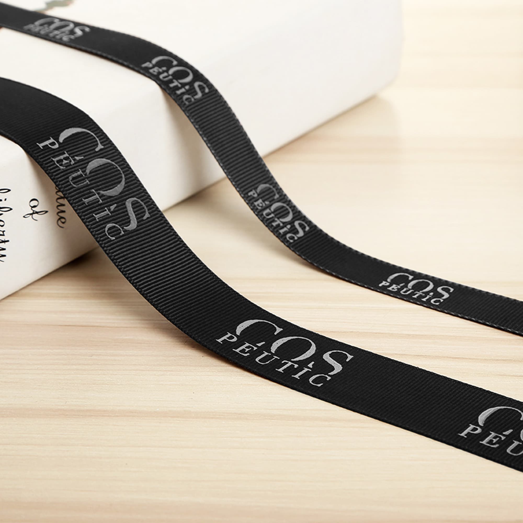 22mm Width Ribbed Fabric Ribbon