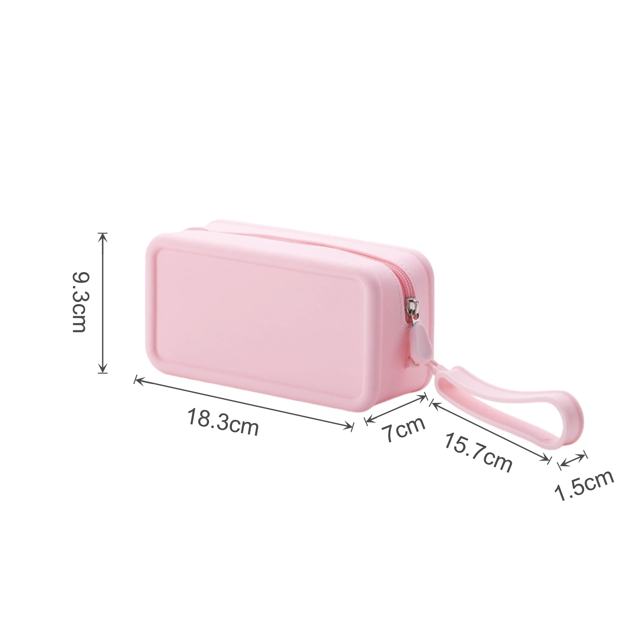 Silicone Square Cosmetic Bag