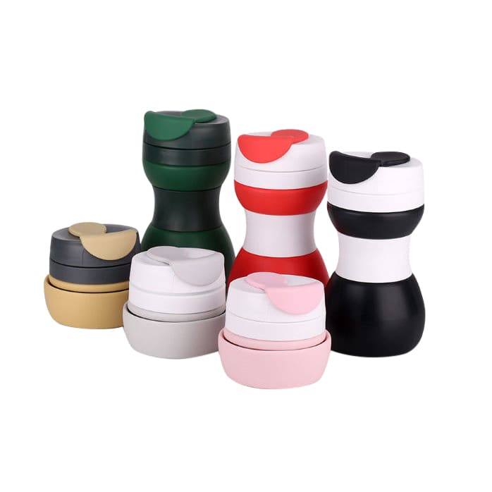 500ml Collapsible Silicone Coffee Travel Cup